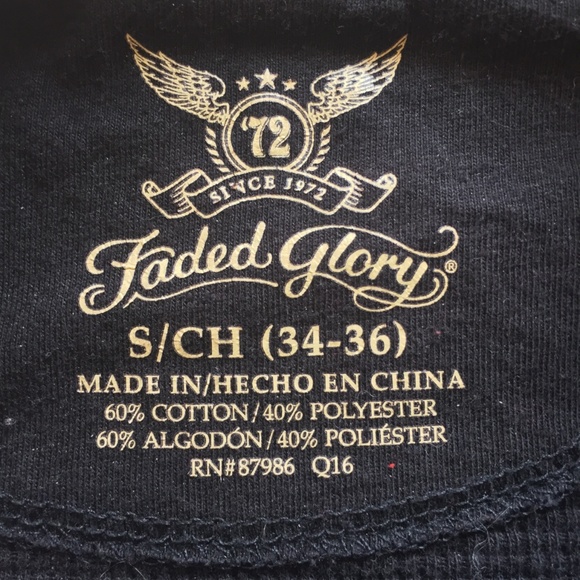 Faded Glory Basic Black Shirt - Picture 2 of 3